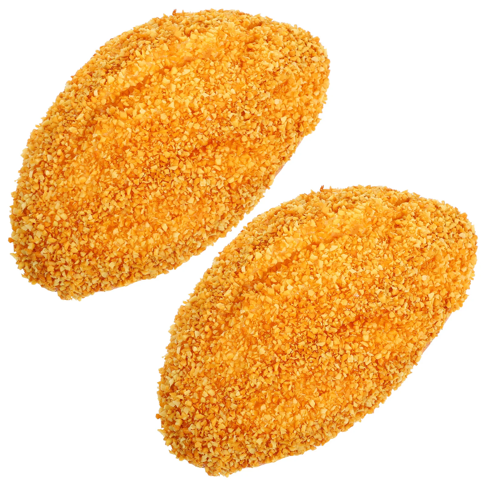 2 pçs pais artificiais realistas falso pão francês padaria prop cozinha decoração exibição de alimentos simulação pão fingir jogar