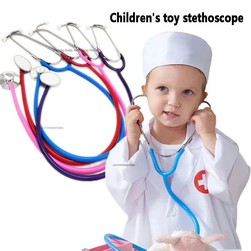 Stéthoscope pour enfants, jouet de médecin de simulation, jeux de famille pour enfants, cadeau de jeu de docteur scientifique pour enfants, 216.239.Family