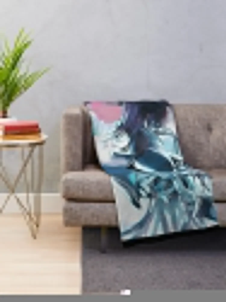 Alita: Battle Angel Throw Blanket For Sofa Thin Heavy Blankets