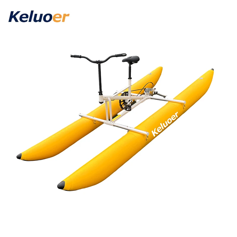 Inflatable Floating Single Person Water Bike Water Sports Equipment Sea Water Bike