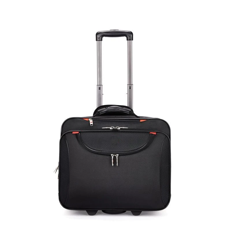 

Suitcase 18 Inch Boarding Luggage On Wheels Oxford Trolley Case Portable Luggage Business Valise High Quality Computer Trip Bag