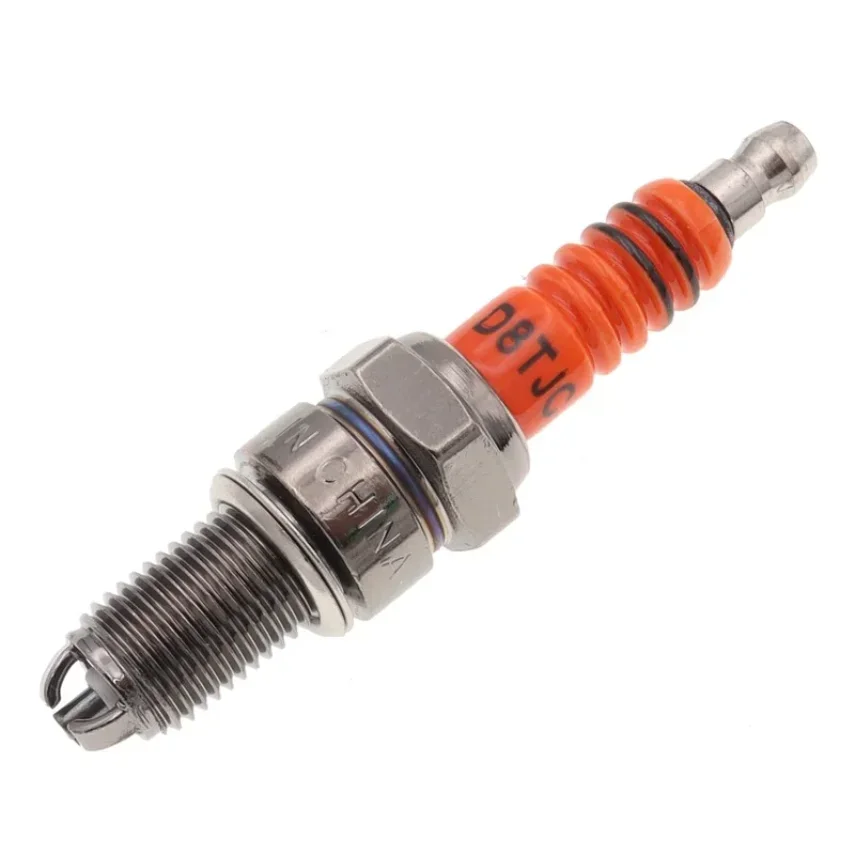 Motorcycle Spark Plugs D8TJC Multi-angle Lgnition Red Head For 125cc 150cc 250cc Off-road Vehicle All-terrain Vehicle Motorcycle