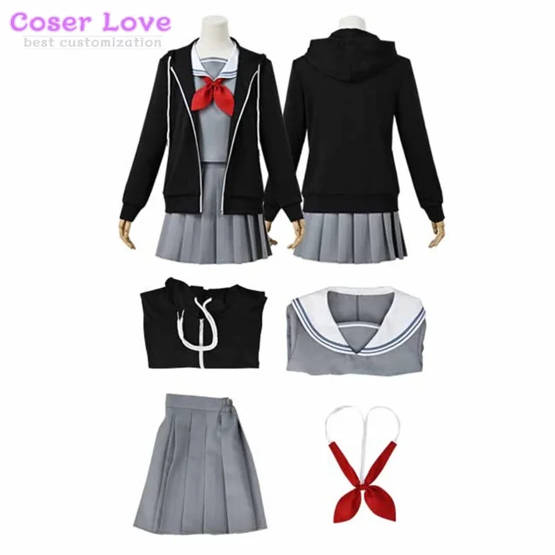 Project Sekai School Uniform Hoshino Ichika Hinomori Shiho Momoi Airi Asahina Mafuyu Tenma Saki Cosplay Costume Halloween Outfit