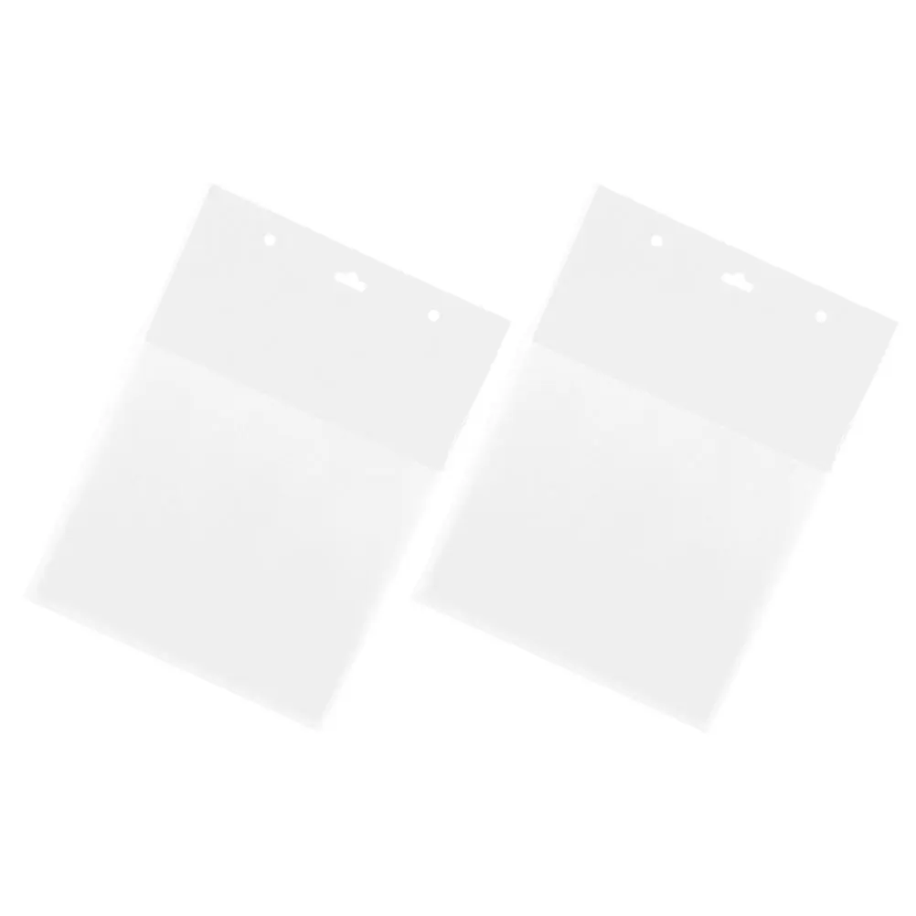 

2pcs Wall-mounted File Box Transparent Document Organizer Brochure Holder Plastic Storage Spacesaving Clean Magazine