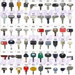 140pc heavy EQUIPMENT KEY SET For Komatsu BOBCAT Hitachi Kobelco Daewoo Excavator Dozer Backhoe Forklift