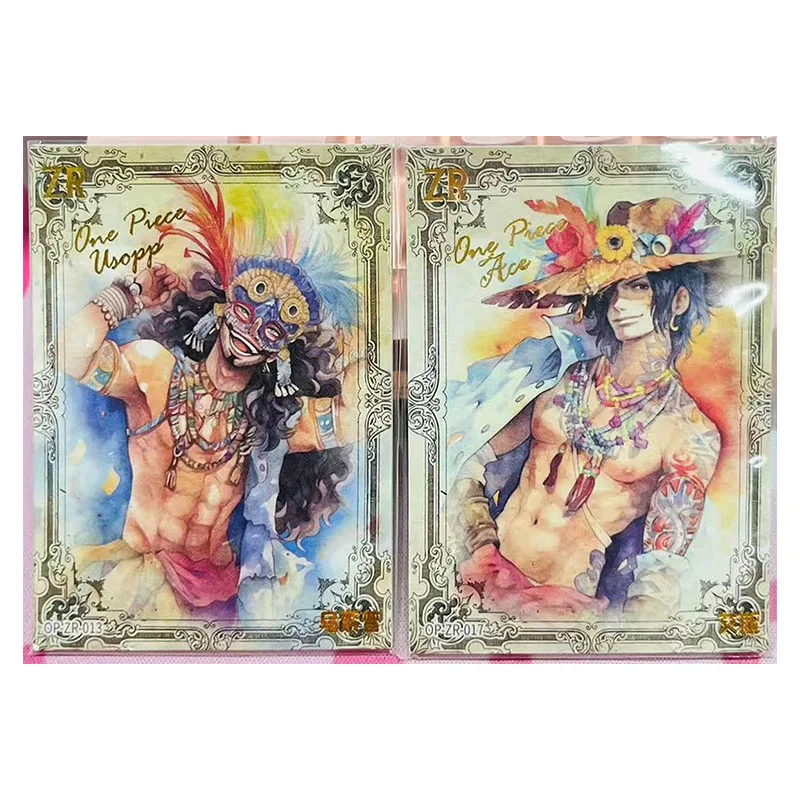 Anime ONE PIECE Rare SLP XR XX SZR SKP SSP MXR Game Collectible Card Uta Ace Sanji Black Maria Luffy Toys for boys Birthday Gift