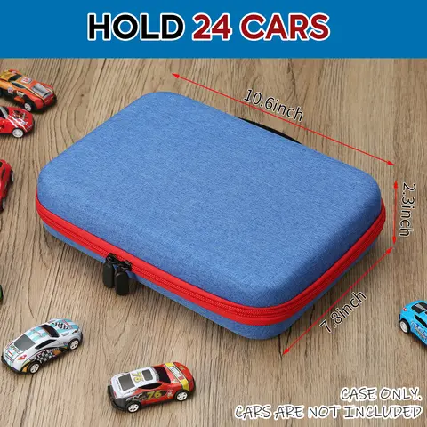 Bilförvaringsväska för bilar med hjul, Matchbox-bilar, minileksaker. Hot Wheels förvaringsväska för barn (endast fodral) 8 best sales förvaring av hot wheels - №6