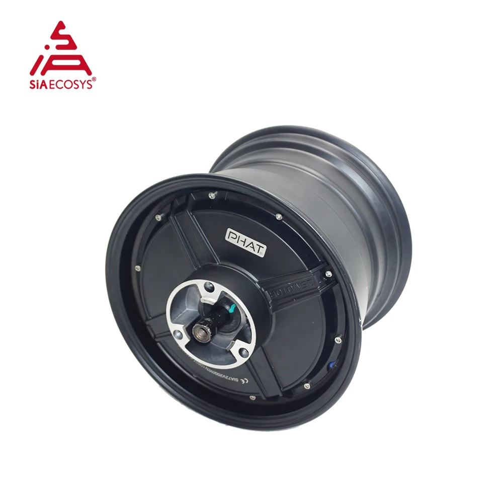 2000W Electric Hub Motor Kit 55KM/H QS Brushless BLDC Motor for E-Scooter/Trike 10x7 Inch Wheel EM50SP Sine Wave Controller