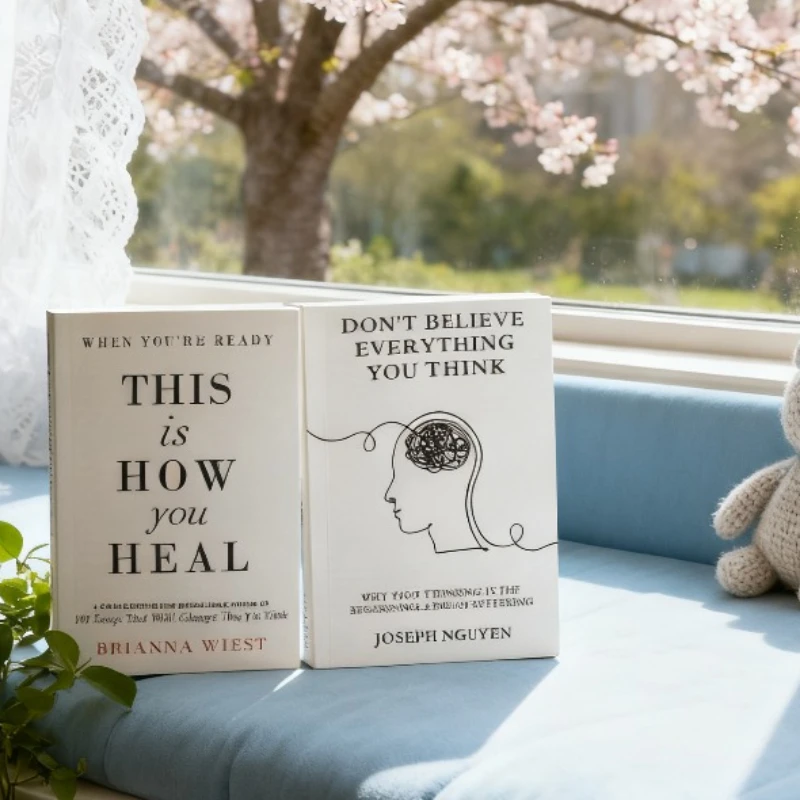 《لا تصدق كل ما تعتقد"+ 《عندما جاهزًا لك كيف تعالج به》يمكن وضعها في غرفة المعيشة أو غرفة النوم