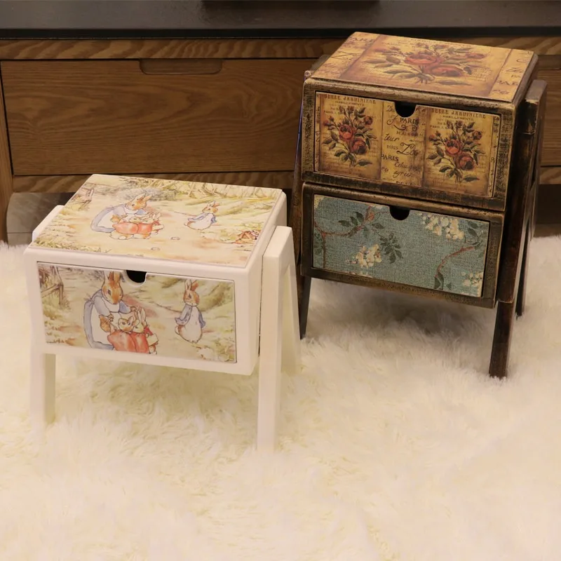 

Nordic small stool home living room door shoe changing stool Internet celebrity lazy mini low bench multi-functional storage box