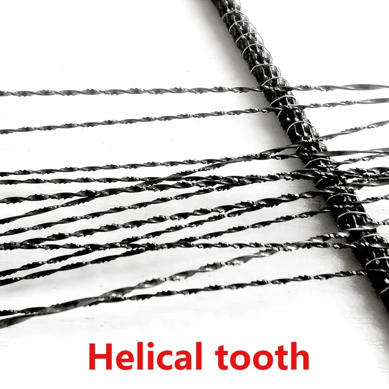 1–144 pcs # 1~ # 8 130mm Scroll Jig Saw Blade Spiral Teeth Kind Wood Saw Blades For Steel Wire Metal Cutting Hand Craft Tool Car