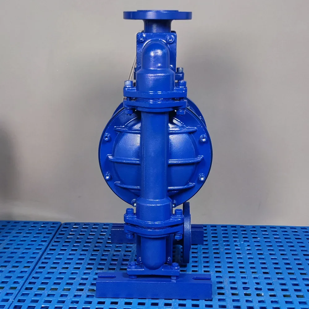 KYQ40LC Pneumatic Diaphragm Pump 1-1/2 Inch Inner PTFE Lining Simple Structure Easy to Disassemble Can Reduce Maintenance Costs