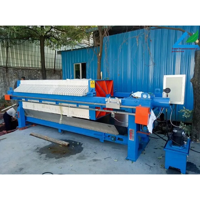 Plate And Frame Press, Sludge Slurry Equipment, Automatic Pulling Plate, High-Pressure Diaphragm Filter Press