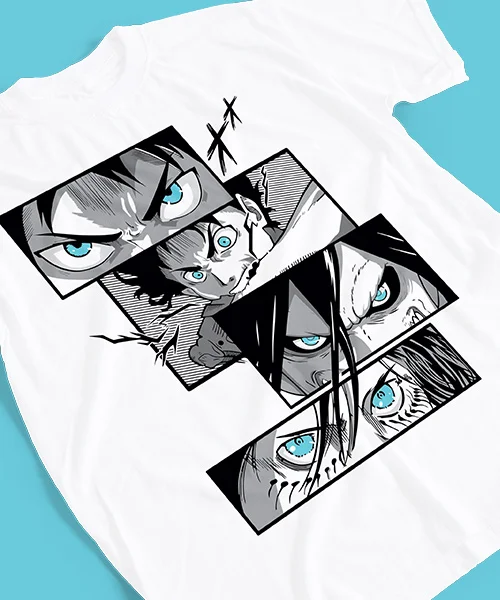 T-Shirt UNISEX SHINGEKI NO KYOJIN: TRANSFORMACIÓN EREN