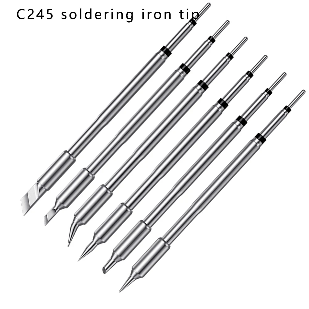 QUICKO C245 Integrated Soldering Iron Tips and Heating Core Efficient Heat Conduction Temperature Recovery for C245 station