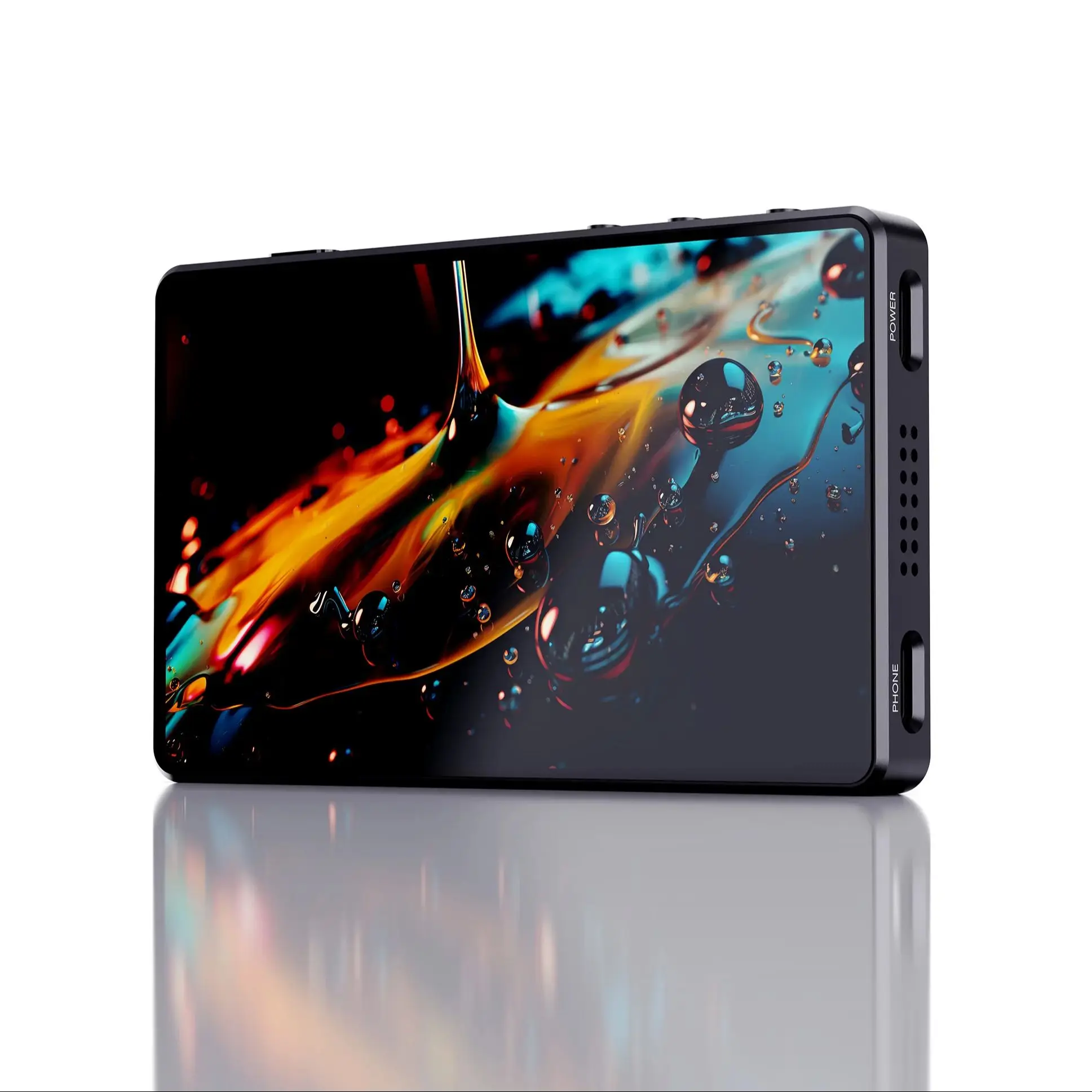 Phone Monitor for Selfie Vlog Video Live Streaming Portable Mobile Phone Rear Camera Selfie Display Screen Support Bluetooth