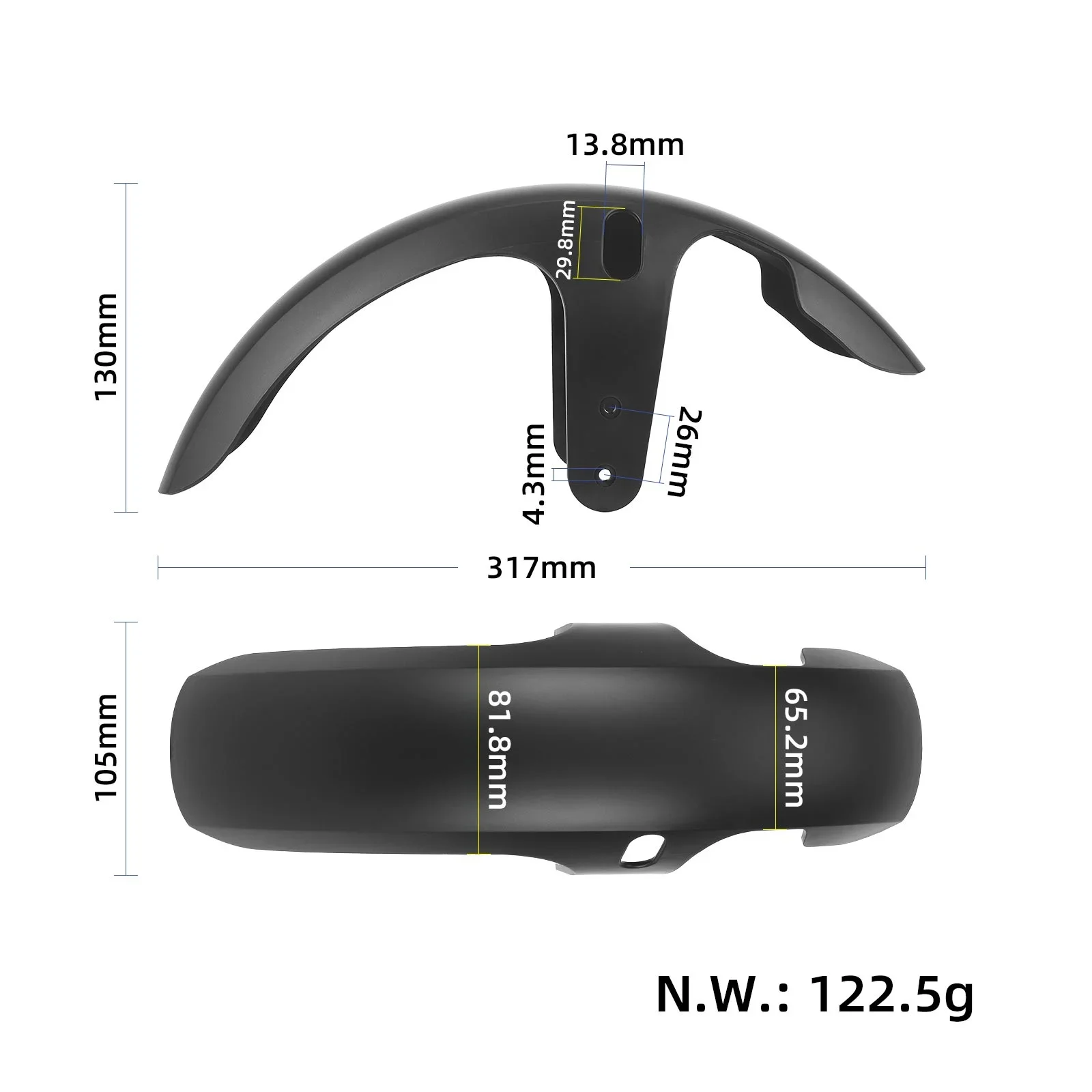 For Xiaomi 6 Electric Scooter  Mi6 Replacement Parts Fender Display Cover Kickstand Headlight Turn Signal Grip Motor Bracket