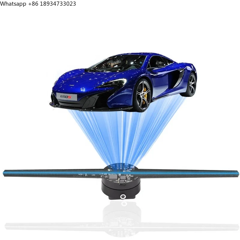 

42cm 2 Blades with SD WIFI Function 3D Hologram Projector 3D Advertising Equipment 8GB 3D Hologram Fan Advertising Equipment
