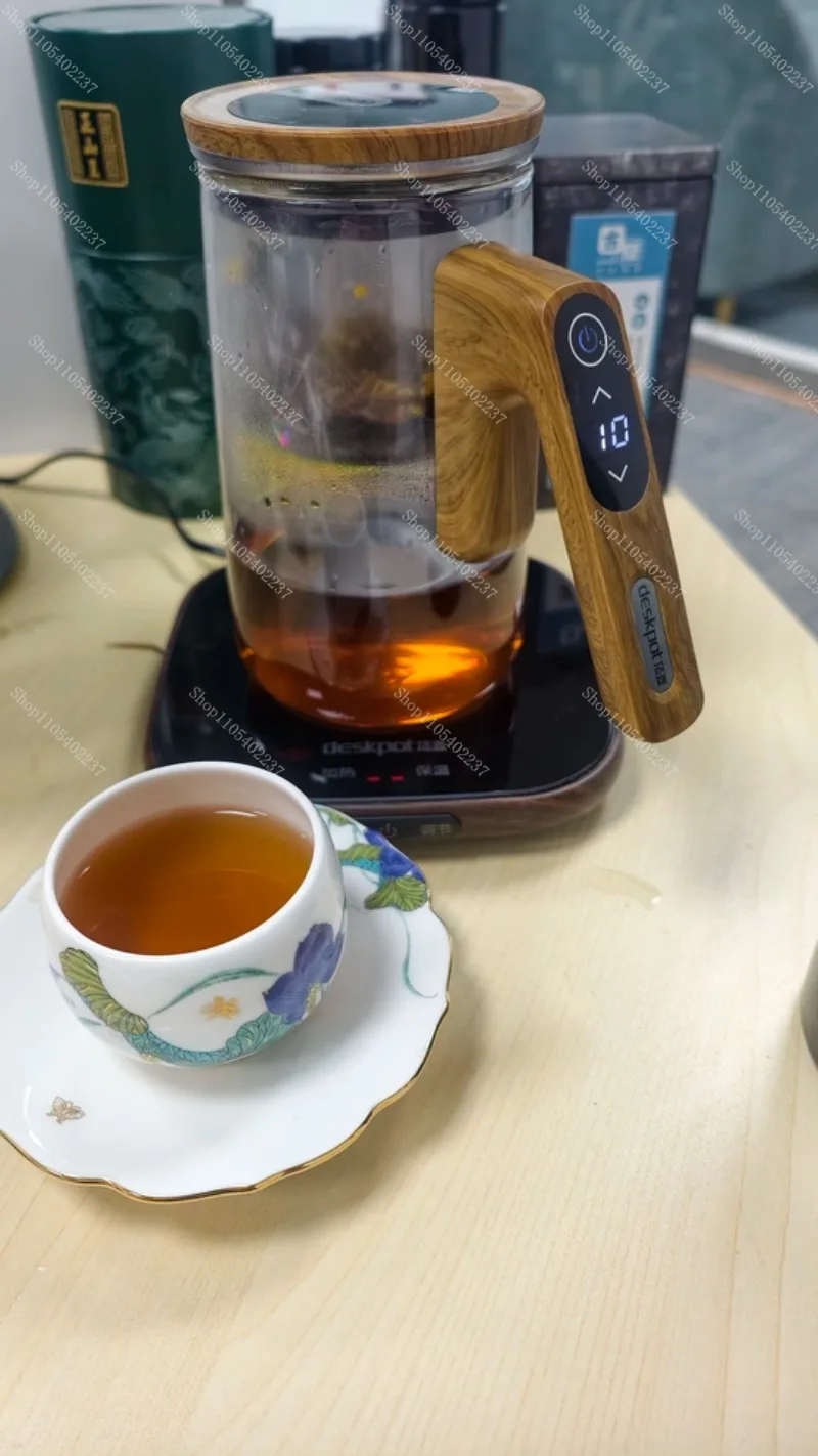 Smart Electric Automatic Glass Water Bottle intelligent timing teapot full glass inner tank automatic tea infuser
