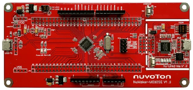 

1PCS NuMaker-M032SE Nuvoton new tang NuMaker development board