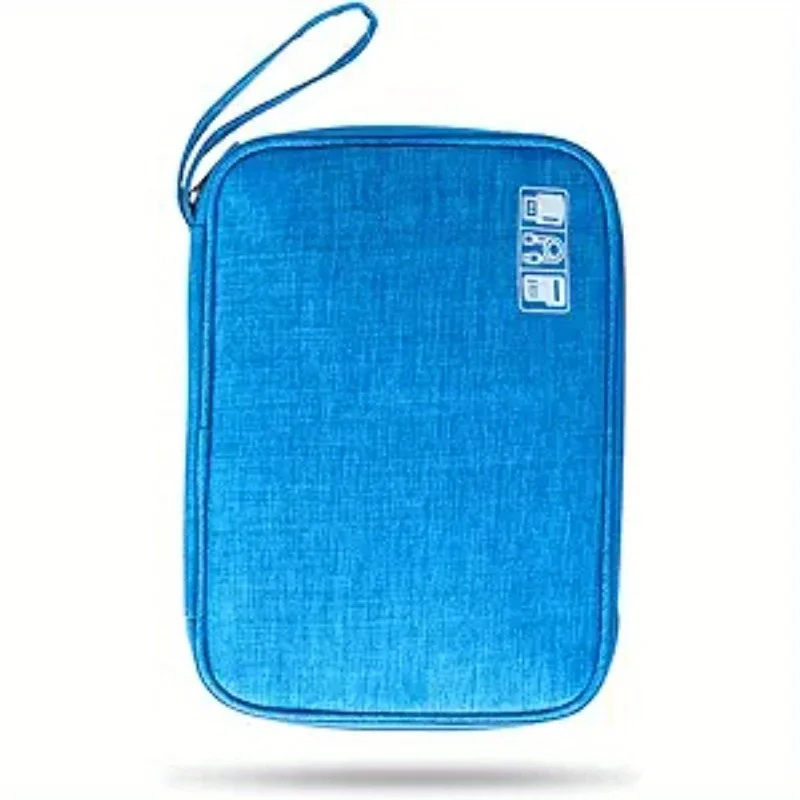 

USB Cable Storage Bag Multifunctional Travel Portable Data Line Phone Charger Electronic Accessories Organizer