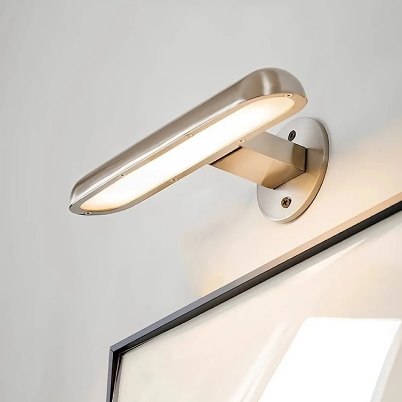 

Retro mirror headlight antique American industrial style aisle entrance bedroom bedside lamp bathroom wall lamp