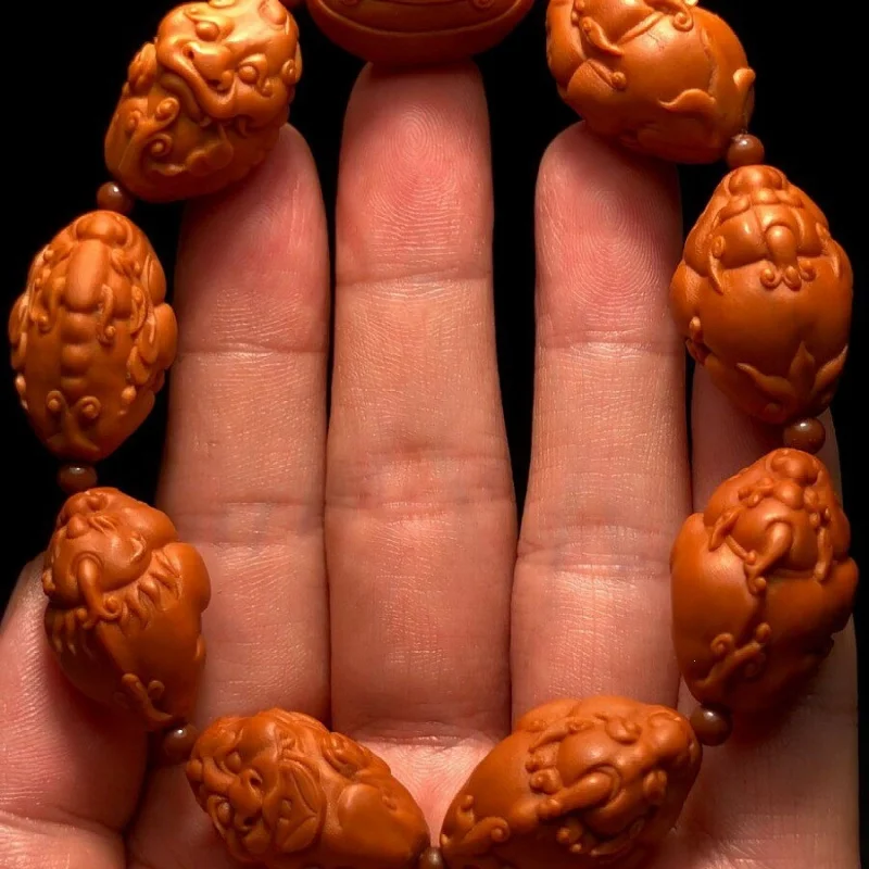 New Olive Stone , Pixiu Men's , Unisex Bracelet