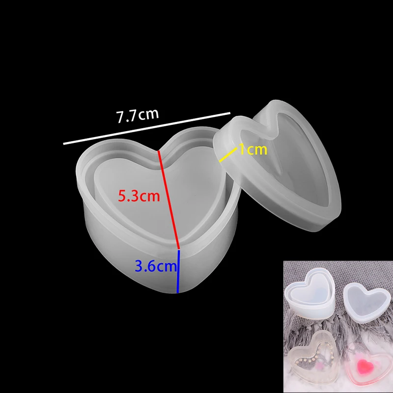 Multi-function Mushroom Heart Storage Boxes for DIY