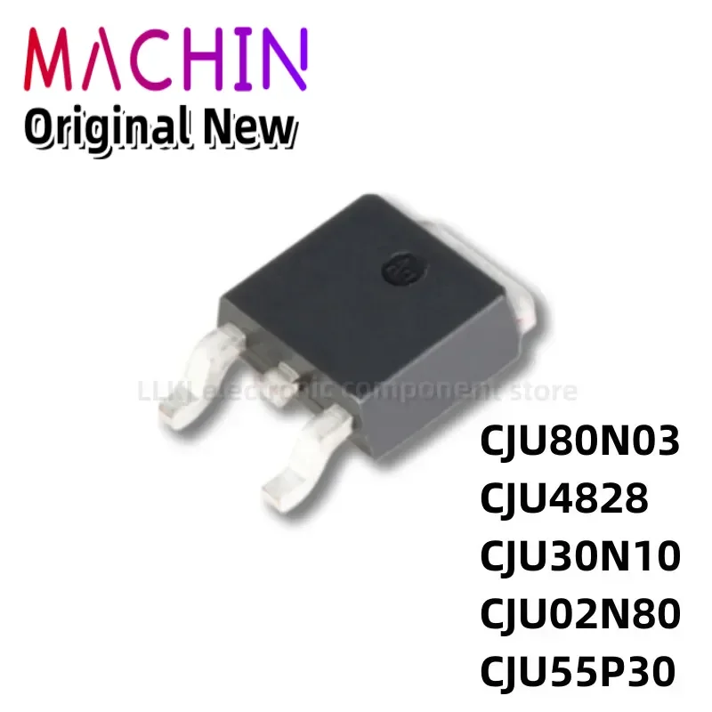 1pcs CJU80N03 CJU4828 CJU30N10 CJU02N80 CJU55P30 TO252 MOS Fet.