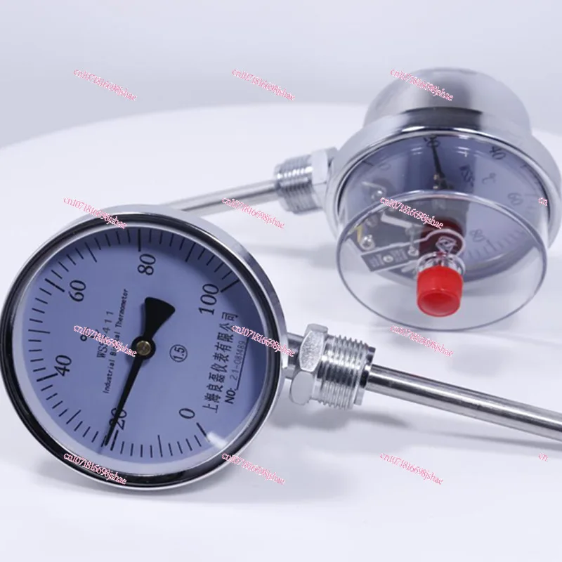 Universal Radial Stainless Steel Bimetal Thermometer WSS-311 Stainless Steel Industrial Pointer Thermometer