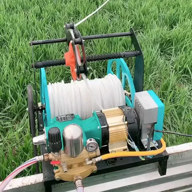 Small Small Electric Remote Control Row Tube Double Motor Spraying Machine High Pressure Agricultural Mist Machine Small Sprayer