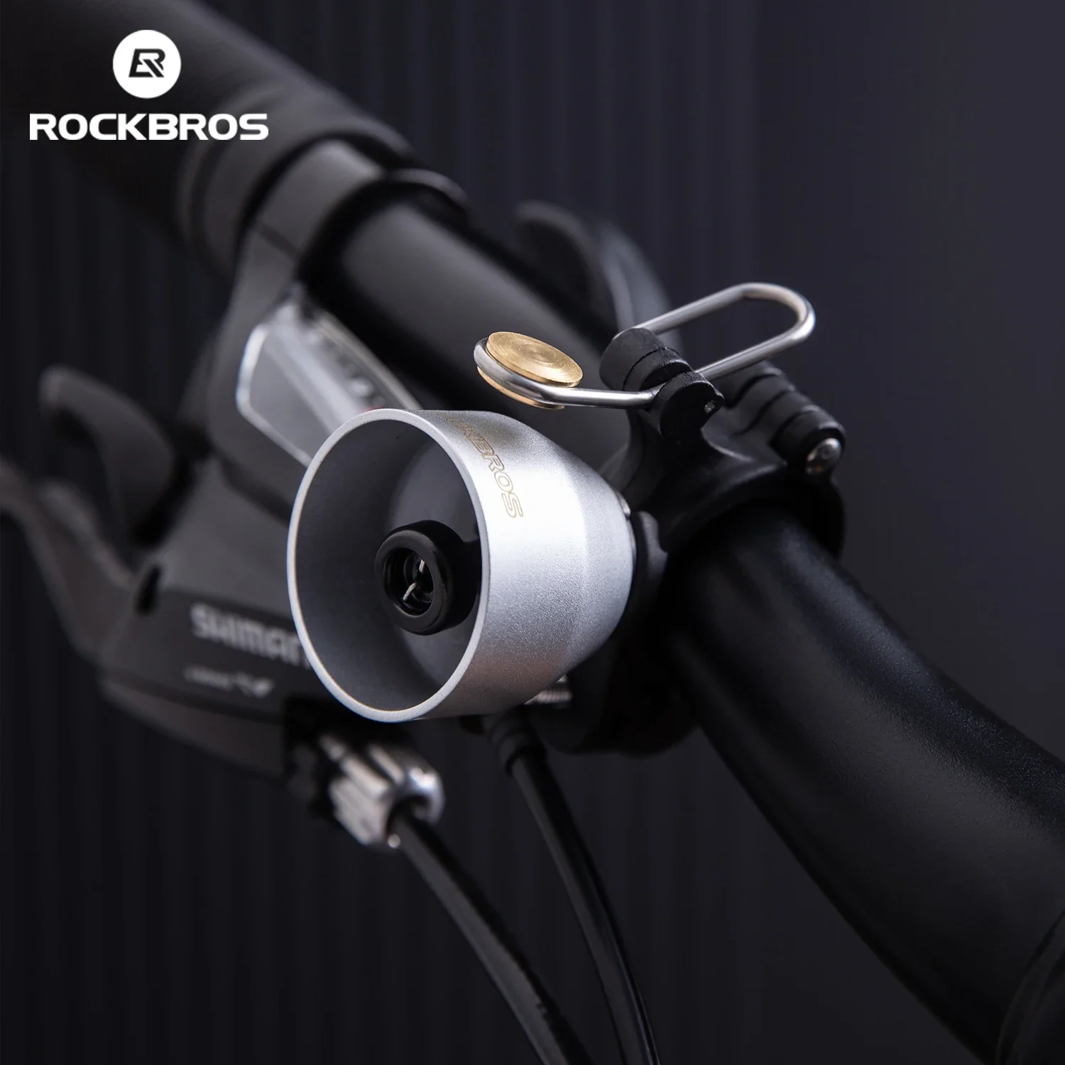 

ROCKBROS Bike Bell Compact High-pitched horn Warning Stable Bicycle Mini Horn Copper Waterproof Retro Crisp Cycling horns