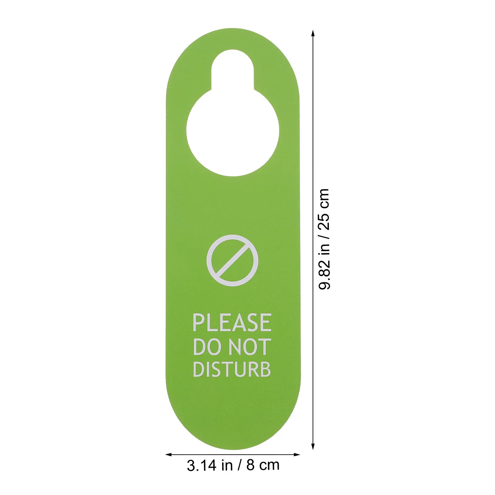 6Pcs Door Handle Tag Double Side Hanging Sign Please Do Not Disturb Make Up Room for Hotel Staff Cleaning Service Door Knob