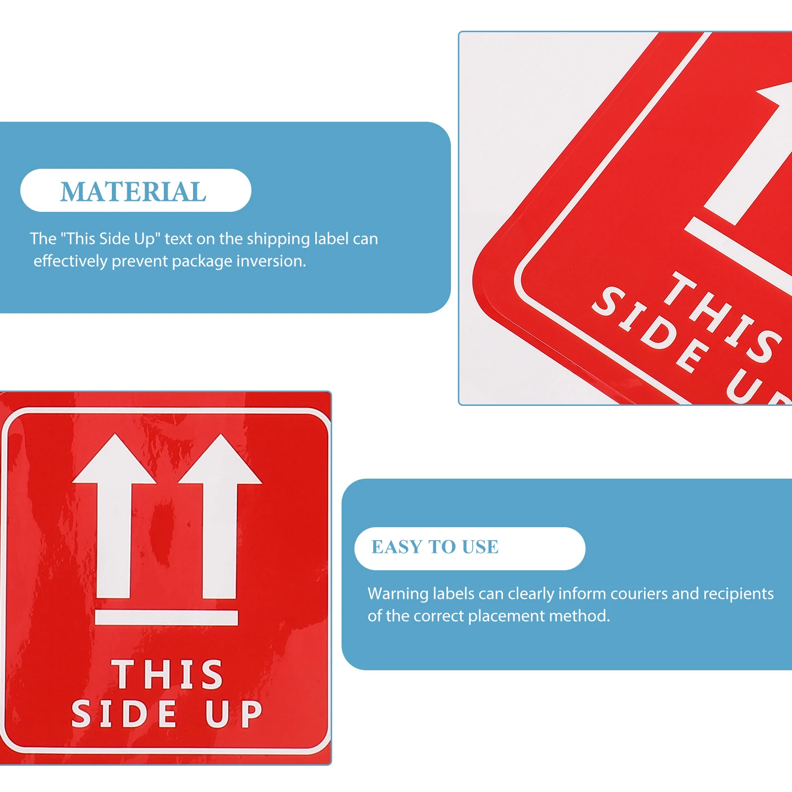 

16 Pcs Anti- Warning Stickers Protective Shipping Marking Packing Moving for Boxes