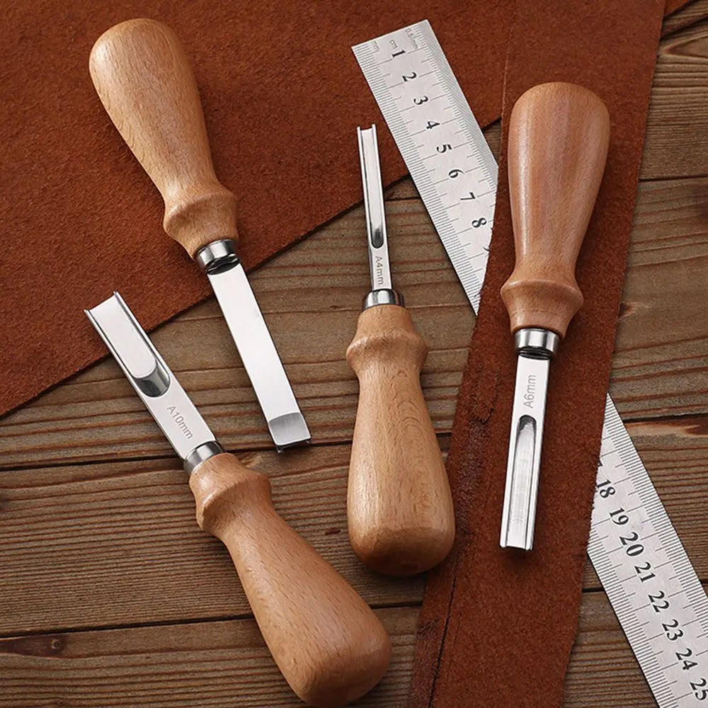 Practical Edge Beveler French Style Skiving Trimming Leather Skiving Cutting Tool Keen Edge