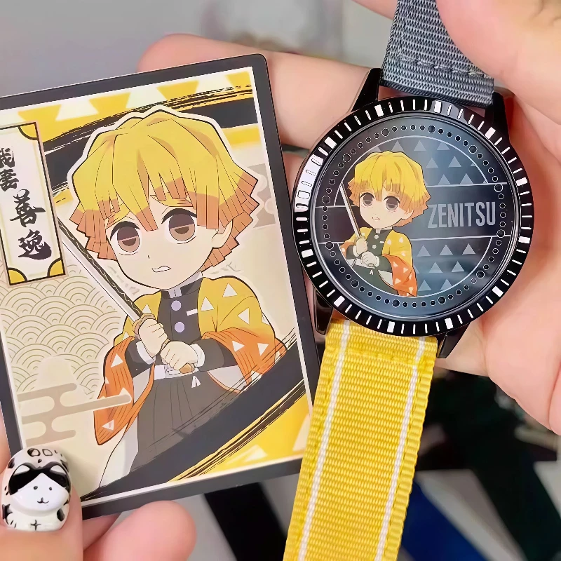 本物のゴーストキリングブレードウォッチブラインドボックス腕時計ギフト誕生日用グッズコレクタブル周辺機器コスプレおもちゃ学生ホリデーギフト