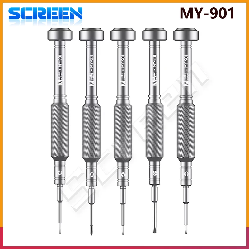 MaAnt MY-901 Precision Triangular Screwdriver Set Cross Five-point Suitable For IPhone Android Mobile Phone Repair Tools