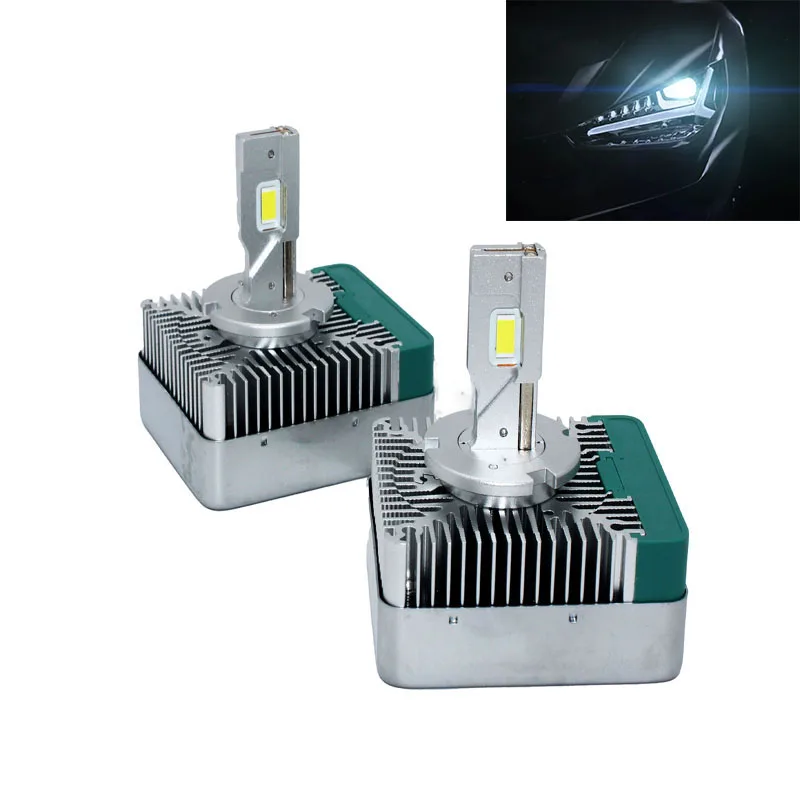 2x  150w 15000lm LED D5S D8S UPGRADE KIT FOR XENON HEADLIGHT BULBS OEM REPLACEMENT 6000K