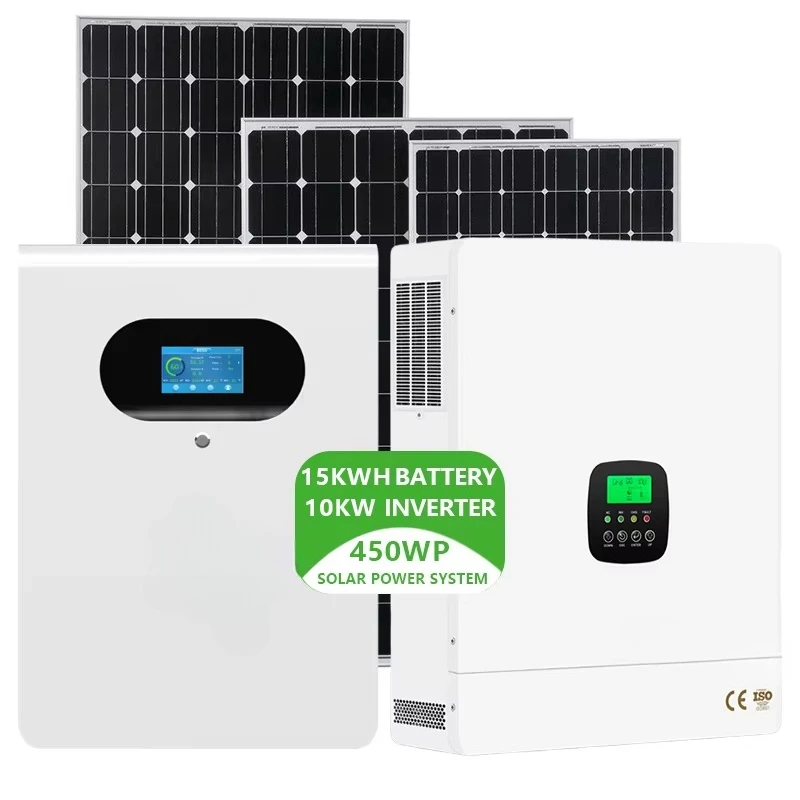 Grid Solar Energy System for Home Use 5KW 30KW Complete System Monocrystalline Silicon Panel 25KW Lithium Ion 15KW 8KW