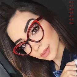 Fashion Cat Eye Women Reading Glasses Men Hyperopia Eyeglasses Computer Presbyopia Diopter