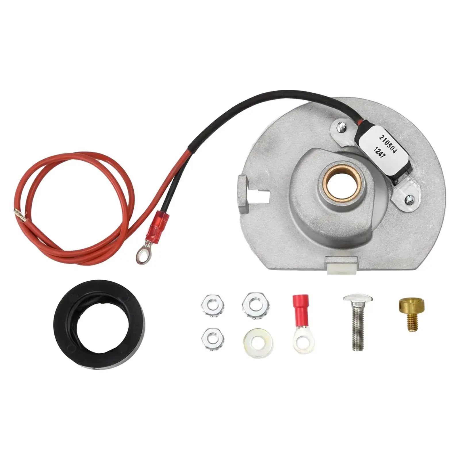 

1247 Ignitor Premium Repair Parts High Performance Easy Installation Electronic Ignition Conversion Kit for Ford 4 Cylinder