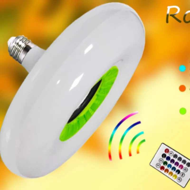 Transform Your Space with the Fat Round Bluetooth Music Light Bulb and Experience the Magic of Color