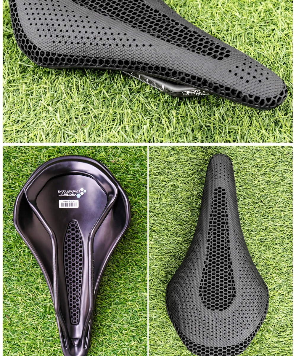 2026 RYET Vollcarbon 3D-Gedruckter Fahrradsattel 205g Hochmodul-Fahrradsitz für MTB Mountainbike-Sitz 145mm Polster – Detail 16