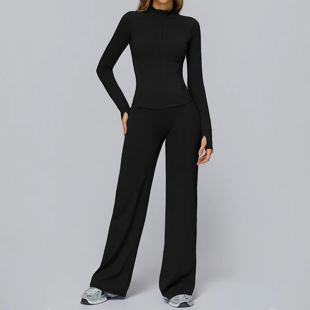 Yoga Set 2 Pieces Sports Outfits Female Clothing Fitness Vest Sportswear Women Tracksuit High Waist Leggings Sport Bra Yoga Suit