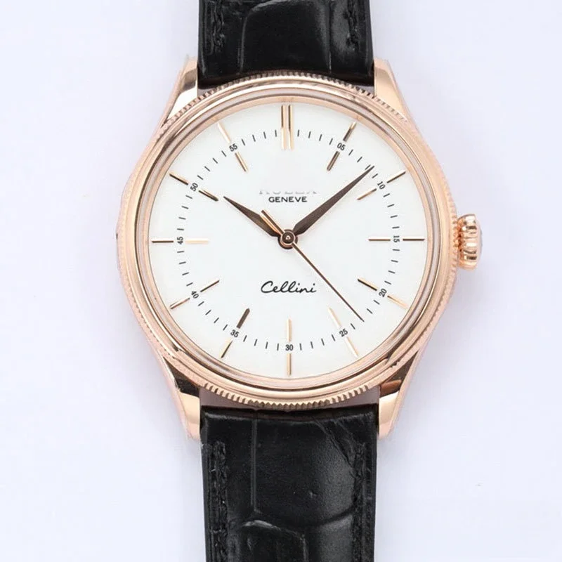 Classic Cellini Men's Series Fully Automatic Mechanical Movement Men's Luxury Watch Free Shipping Items Automatic Watch Men