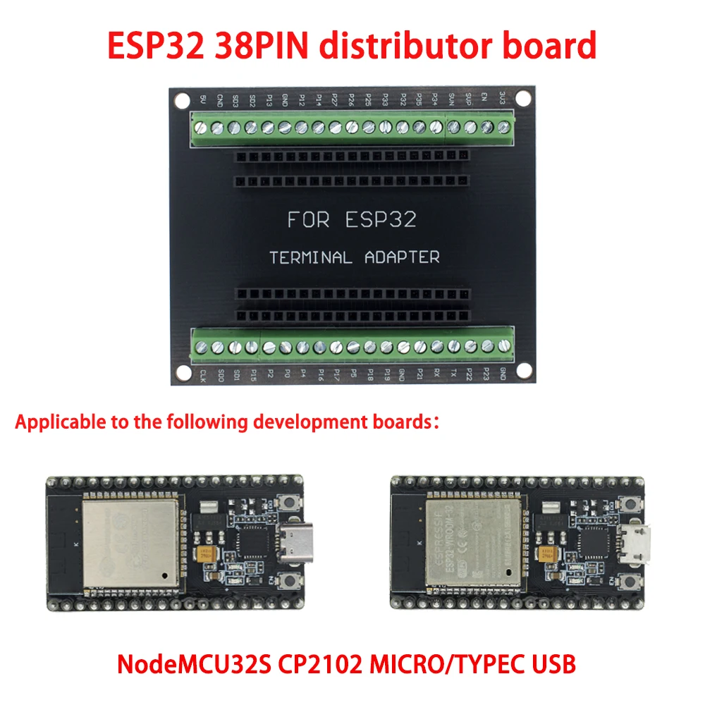 Scheda di sviluppo ESP32 WiFi + Bluetooth Consumo energetico ultrabasso Dual Core ESP-32 ESP-32S ESP 32 Simile ESP8266