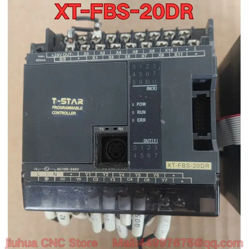 The function test of the second-hand XT-FBS-20DR PLC controller is normal.