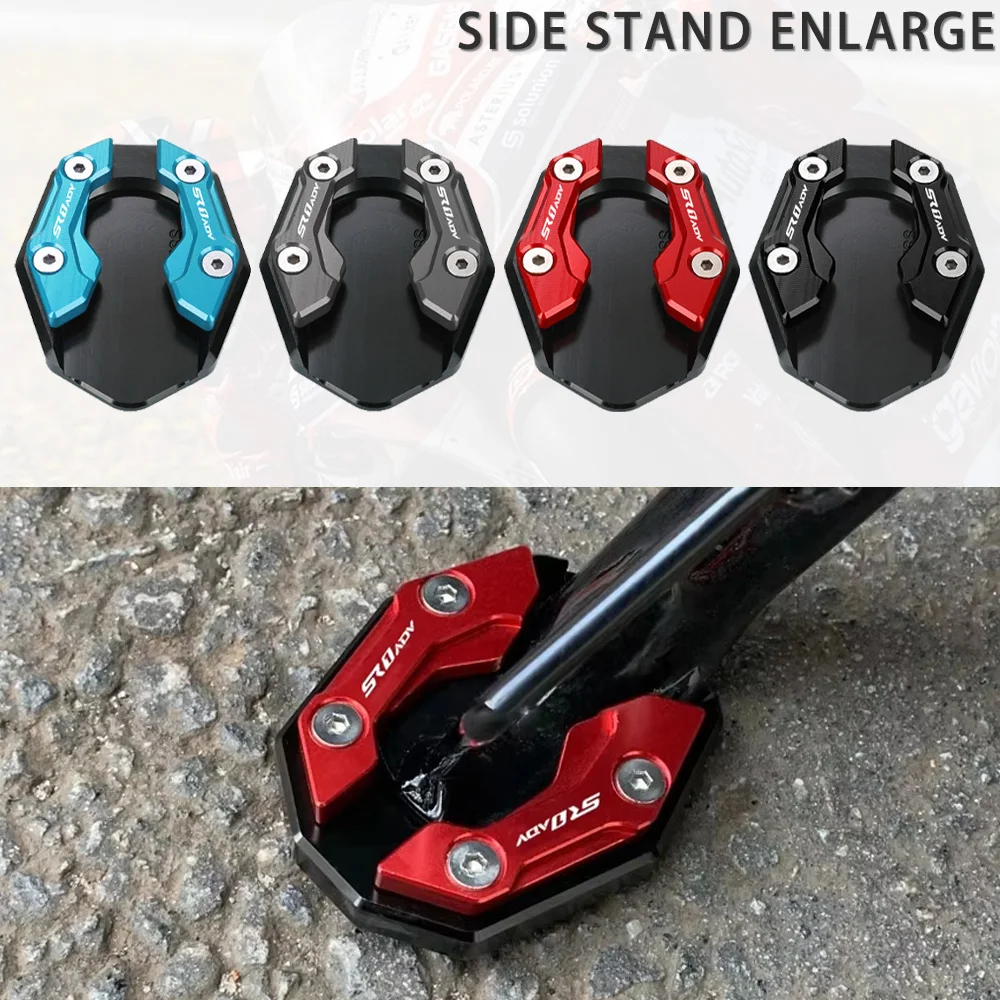 

2025 2026 For Voge SR1 ADV 125 Accessories 2023 2024 Motorcycle Kickstand Enlarger Foot Side Stand Extension Entender Plate Pad