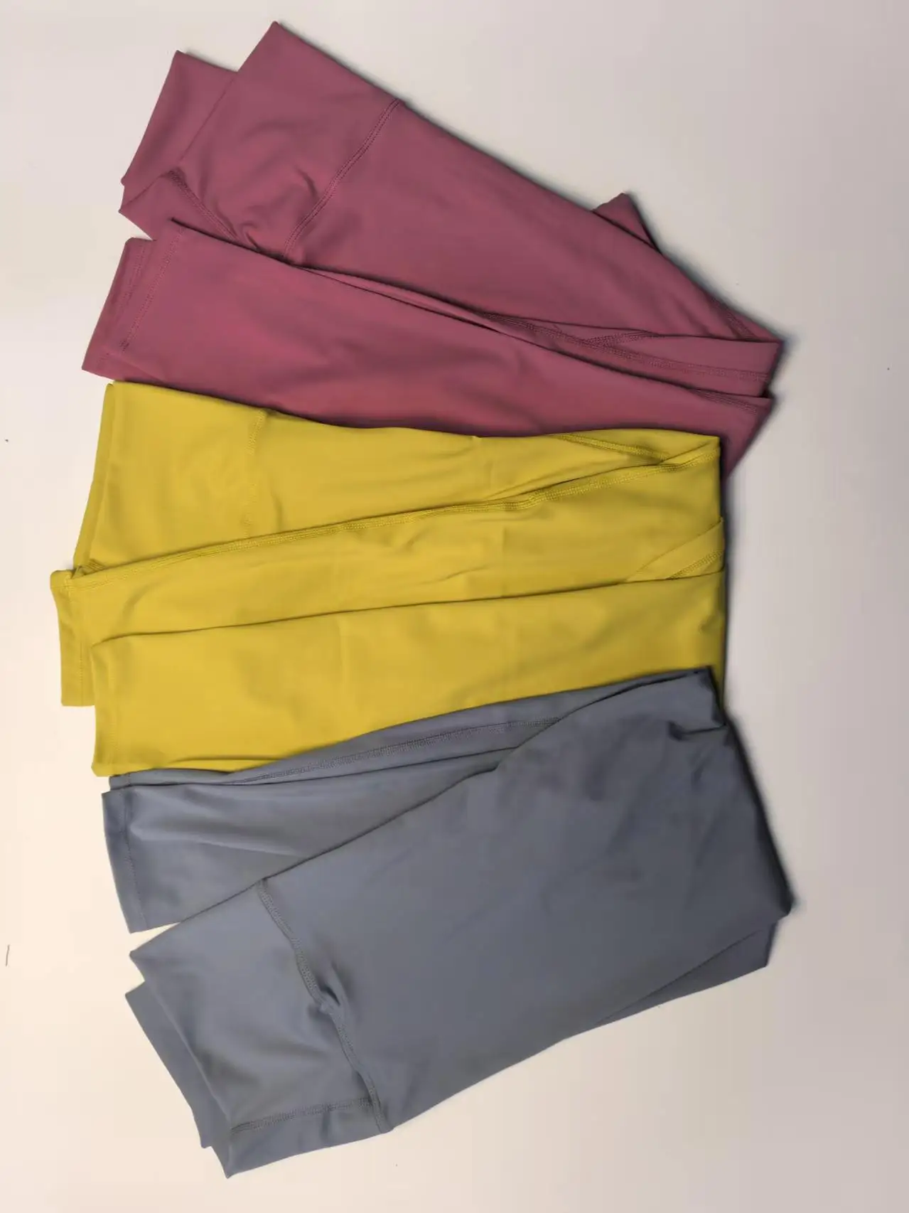 DFCF Pantalones de yoga sin costuras de cintura alta para mujer, leggings deportivos elásticos y transpirables con efecto