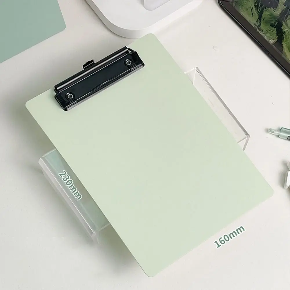 Simple Gradient Color File Folder Vertical A4/A5 Clipboard Hangable Storage Thickened Writing Splint Gift/Prize